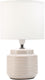 Pauleen led tafellamp bright soul - e14 - max 20w - woonkamer, slaapkamer eetkamer - creme beige