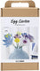 Creativ company hobbyset bloemen van eierdozen pastelkleuren