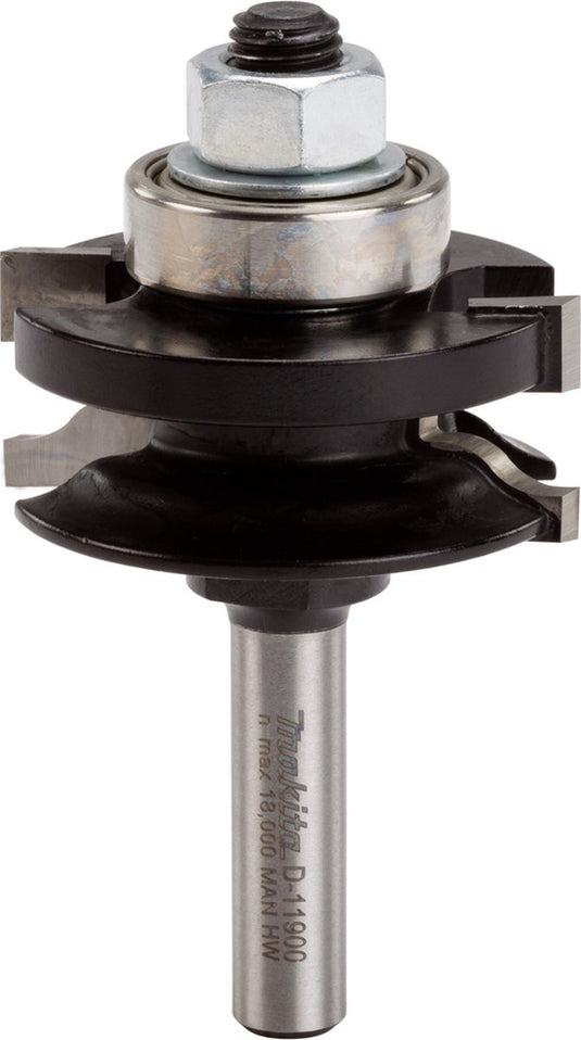 Makita d-11900 freesbit contraprofielfrees + lager s 8mm 41,28 s8 r4,76