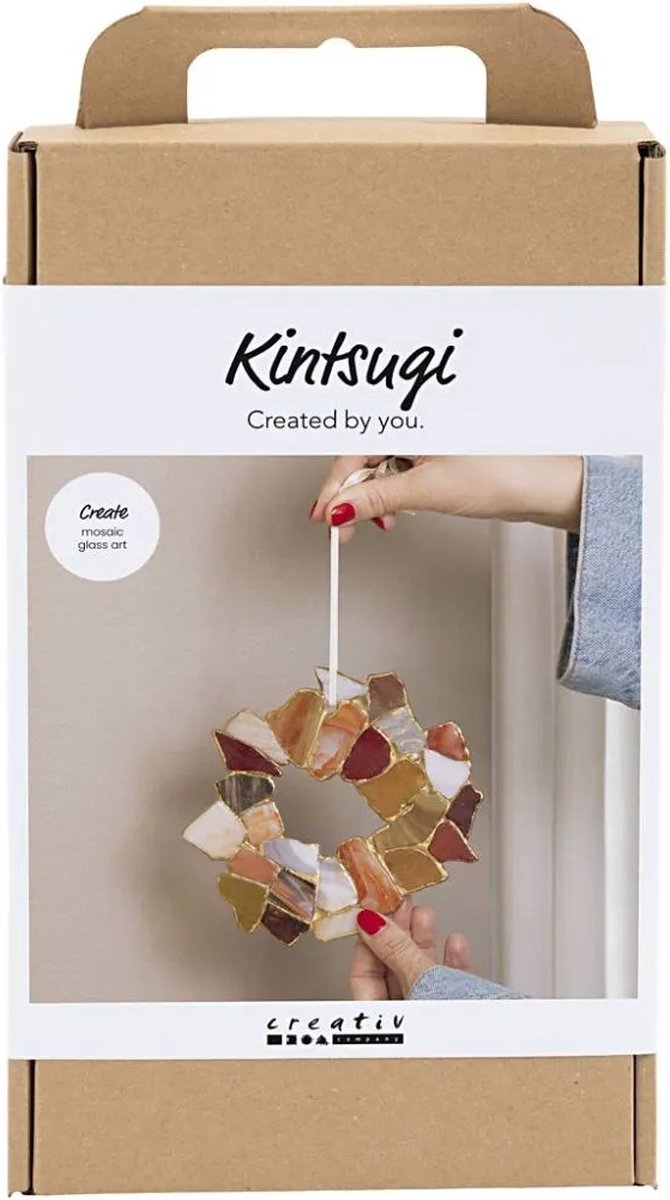 Load image into Gallery viewer, Creativ company hobbyset kintsugi hangende decoraties
