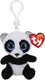 Ty beanie boos clip pandaknuffel bamboo 7 cm