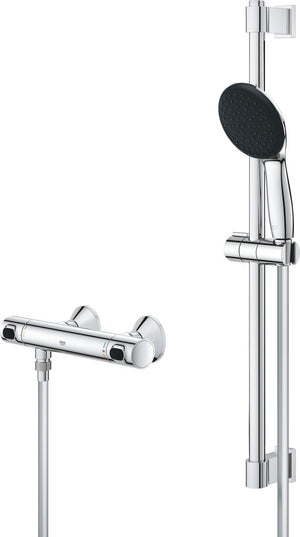 Grohe precision flow doucheset - aquacalibrator - chroom