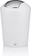 Kela marta afvalemmer swing - 1,7 l - wit -