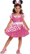 Disguise disney - preschool cg minnie friends, roze minnie jurk deluxe, maat s (5 - 6 jaar), meisjes