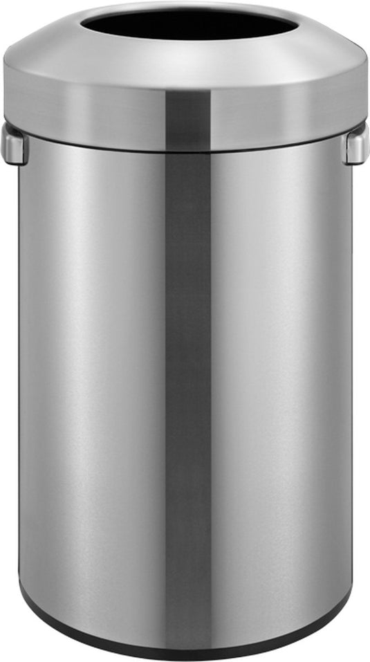 Eko - urban bin 60 liter - stainless steel - mat rvs - prullenbak