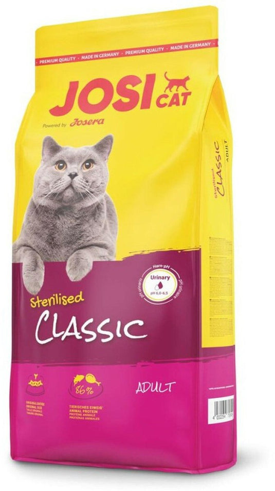 Josera josicat sterilised classic - kattenvoer - 10kg - hoog proteïne - laag vet