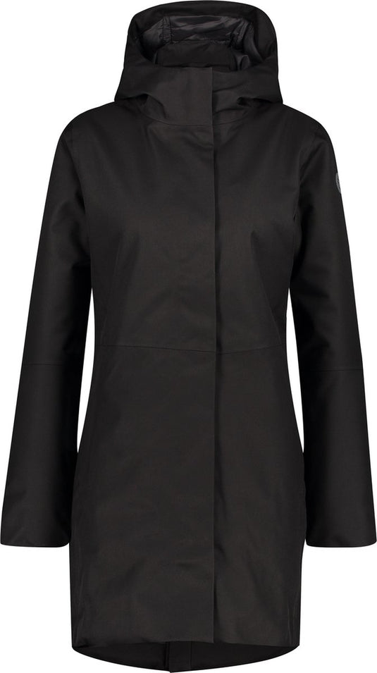 Agu clean winter regenjas urban outdoor dames - black greensphere - xl