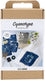 Creativ company hobbyset cyanotypie textiel blauw