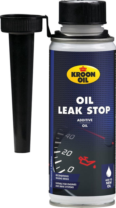 Kroon-oil olie lek stop . stopt en voorkomt olielekkage