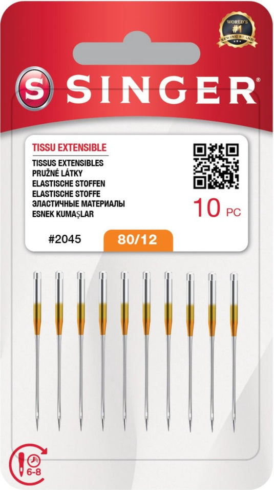 Singer stretch 2045 80 (10 stuks) naalden