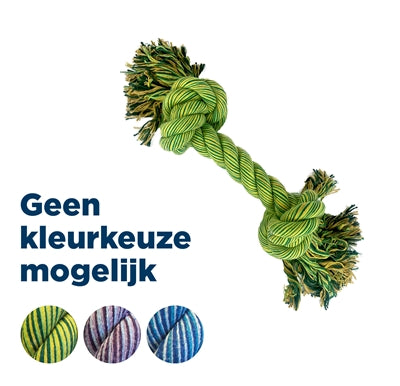 Load image into Gallery viewer, Happy pet flossin fun 2 knoop
