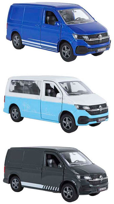 Kids globe vw transporter die cast pb 3ass 13,5cm