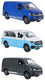 Kids globe vw transporter die cast pb 3ass 13,5cm