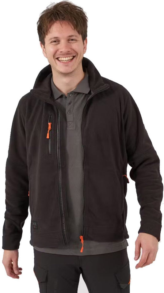 Helly hansen kensington fleece jacket 72158 - mannen - zwart - xl