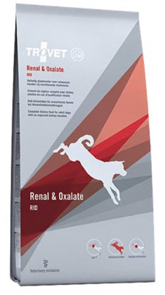 0 0 trovet rid renal oxalate dog - hondendieetvoer - gevogelte 12.5 kg