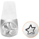 Https: www.cchobby.nl embossing-stempel-ster-l-65-mm-afm-3-mm-1-stuk
