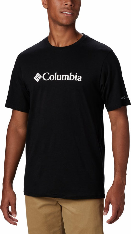 Columbia csc basic logo™ short sleeve t-shirt - shirt heren - t-shirt korte mouwen - zwart - maat l
