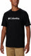 Columbia csc basic logo™ short sleeve t-shirt - shirt heren - t-shirt korte mouwen - zwart - maat l