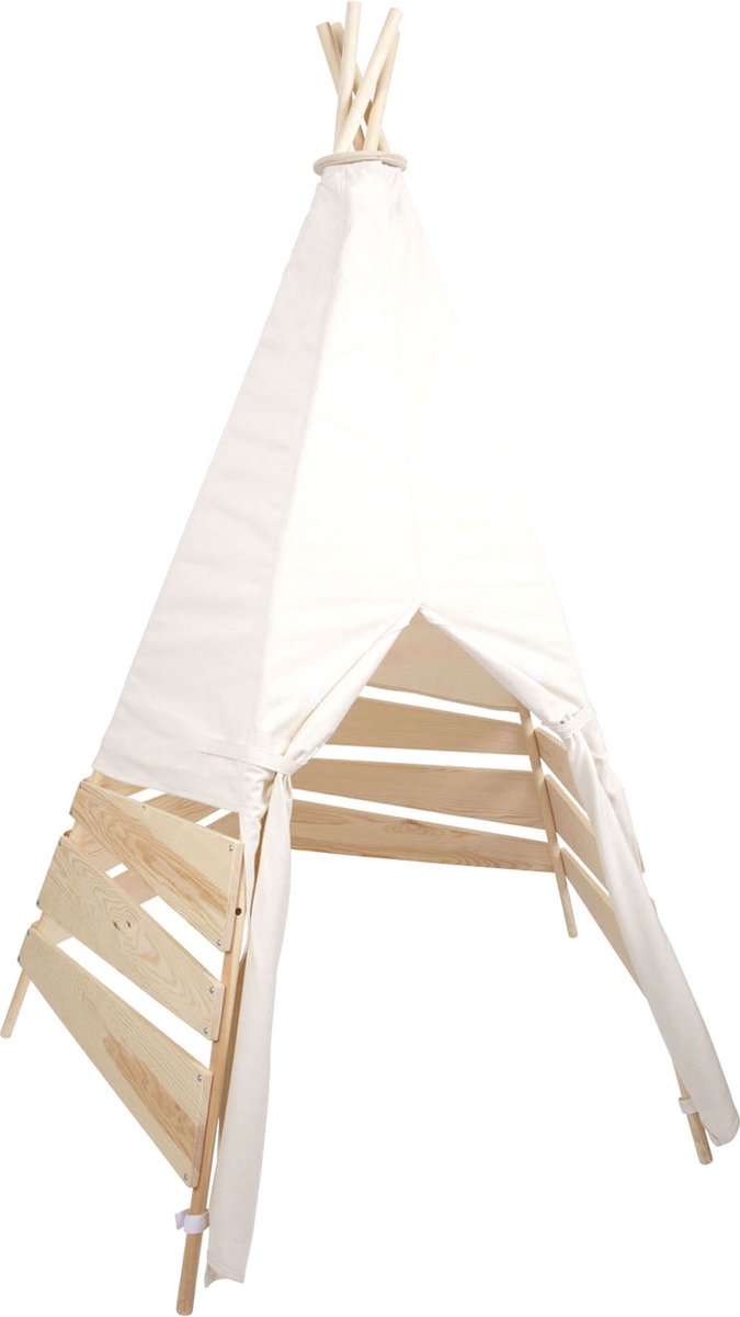 Load image into Gallery viewer, Small foot - houten tipi tent outdoor
