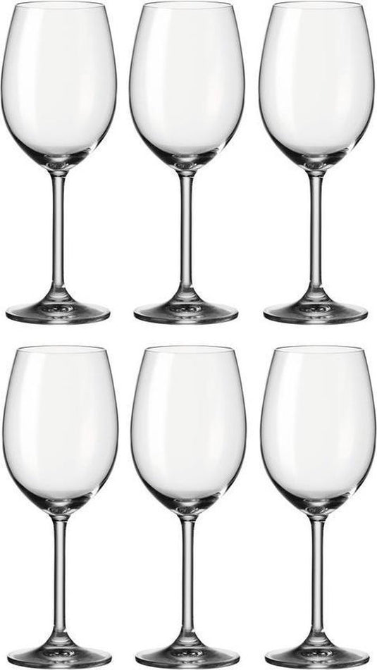 Leonardo daily rode wijnglas 460ml - set 6