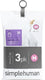 Simplehuman code m afvalzakken - 45 liter - 60 stuks - met trekband - wit