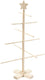 Creativ company creotime kerstboom junior 60 x 40,5 cm hout beige