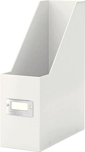 Leitz tijdschriftencassette click store 6047 a4 pp wit karton