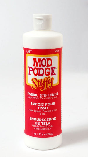 Mod podge stiffy - textiel stijfsel - 473ml