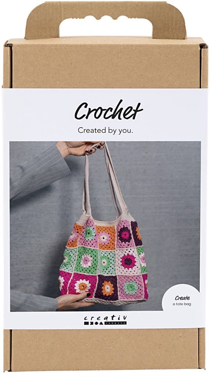 Load image into Gallery viewer, Creativ company hobbyset haken kleurrijk
