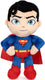 Dc comics superman (handen in de zij) pluche knuffel 22 cm - speelgoed superheld knuffels voor kinderen jongens meisjes - marvel plush toy - clark kent batman