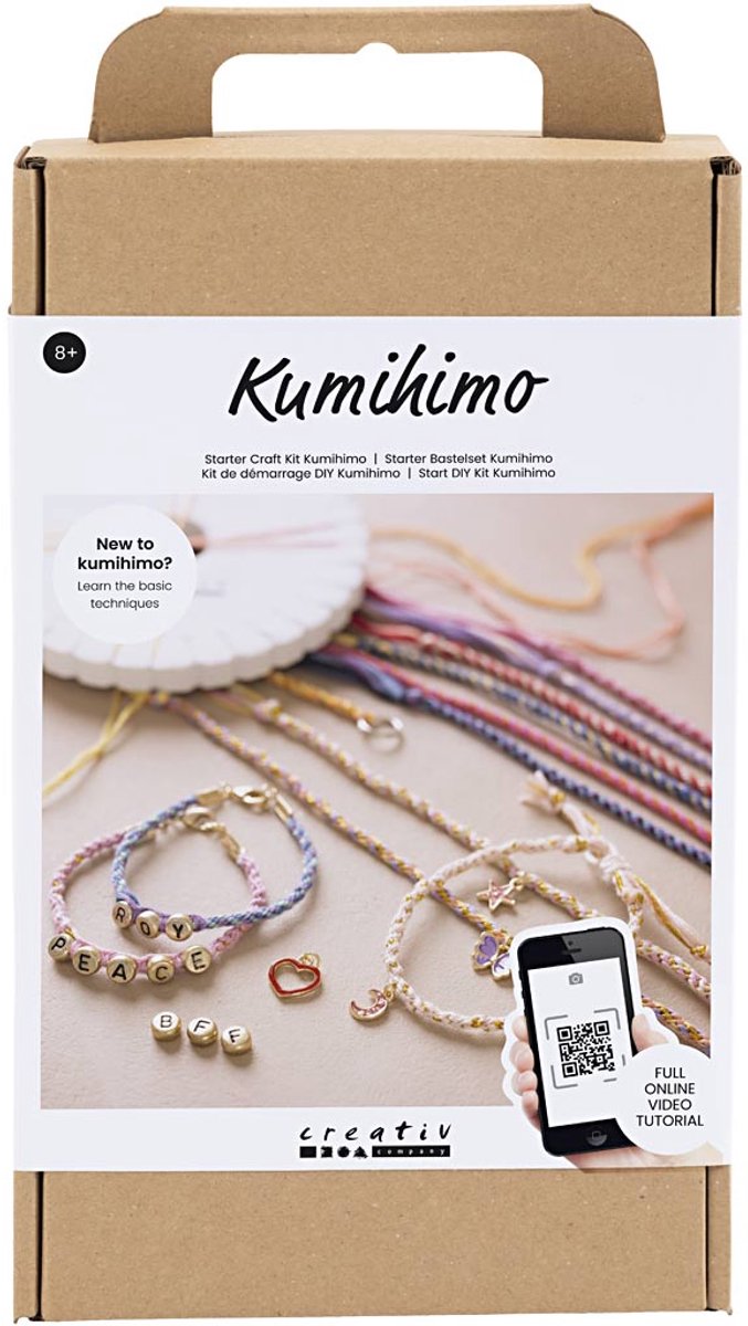 Load image into Gallery viewer, Creativ company starter hobbyset kumihimo
