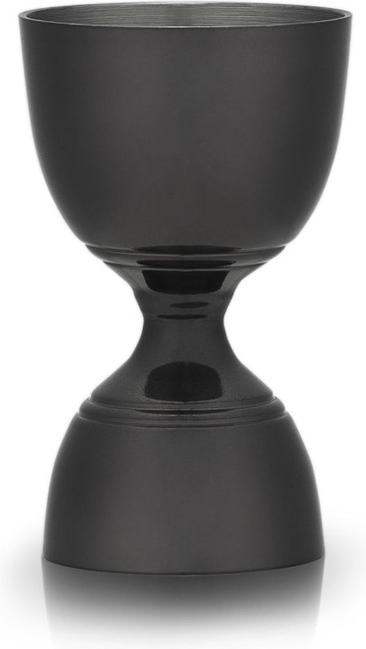 Viski canterbury jigger - roestvrijstaal - 30 60ml - gunmetal