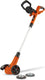 Powerplus dual power telescopische accu onkruidverwijderaar powdpg8060 - onkruidtrekker van 20 v, zonder accu en lader, met nylon en staal borstel, tuingereedschap