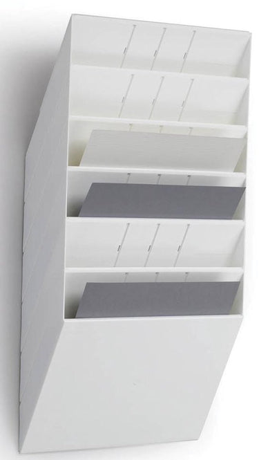 Durable folderhouder flexiboxx 6 a4 landscape wit