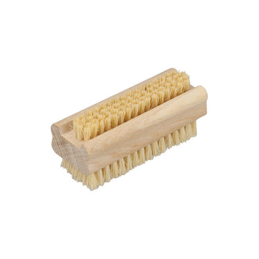 Wecoline weco nagelborstel hout fiber dubbele inzet (1 stuk)