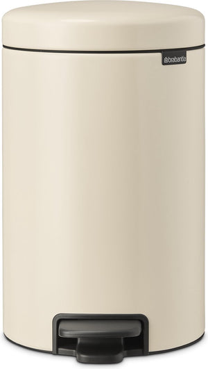 Brabantia newicon prullenbak - 12 liter - soft beige