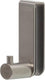 Tiger rhino - douchewand haak - voor glasdikte 6-8 mm - rvs geborsteld