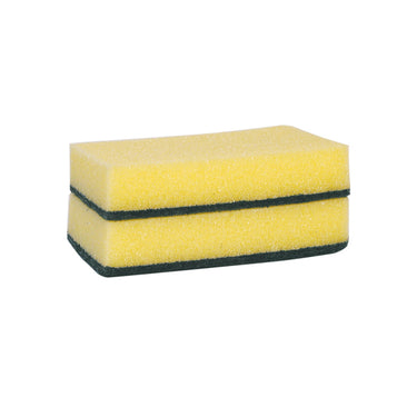 Wecoline weco schuurspons geel groen 150x90x30 mm (10 stuks)
