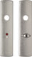 Axa schild - aluminium - aluminium - - binnendeurschilden 6210 wc63 8 aluminium