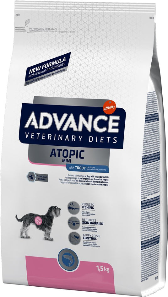 Advance veterinary diet s dog - atopic - mini - hondenvoer - 1,5 kg