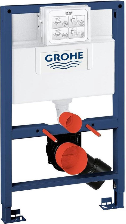Grohe rapid sl inbouwreservoir - voor hangend toilet - extra laag - geschikt voor onder raam
