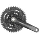 Shimano crankstel 6 7 8 speed tourney fc-ty501 met 175mm crankarm 48 x 38 x 28t - zwart
