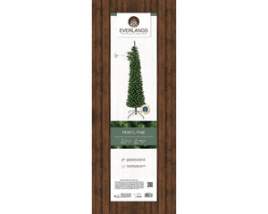 Decoris everlands kunstkerstboom pencil pine h210cm diameter 60cm