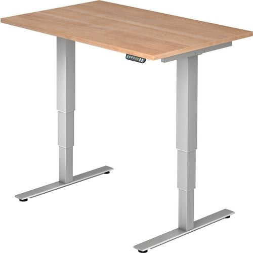 Bach zit-sta bureau hammerer noten 120x80x127cm