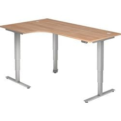 Bach zit-sta bureau hammerer noten 200x120x127cm