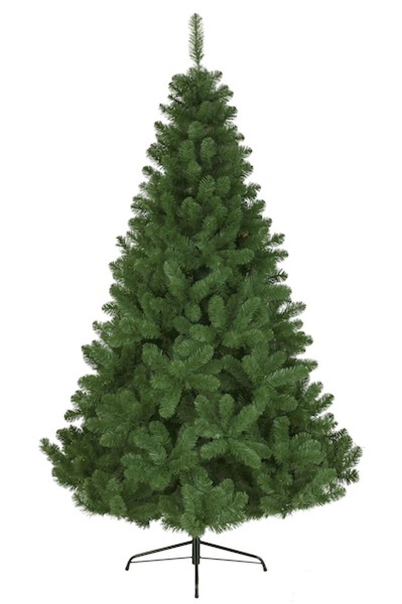 Afbeelding laden in galerijviewer, Everlands kunstkerstboom imperial pine 210cm hoog groen diameter 137cm
