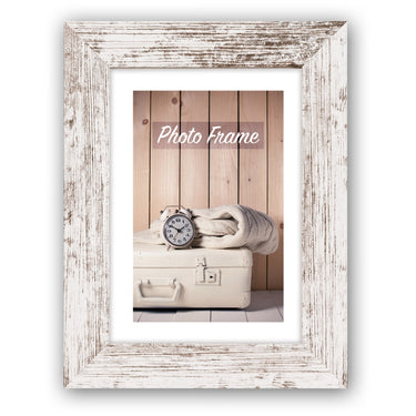 Zep houten fotolijst v21576 nelson 6 white wash 13x18cm