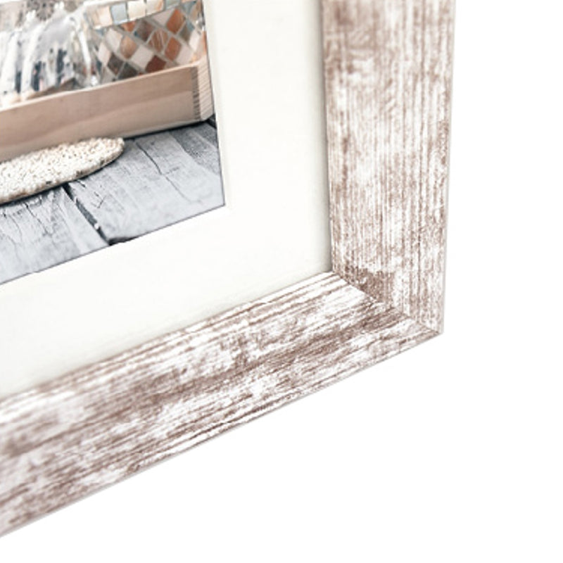 Load image into Gallery viewer, Zep fotolijst v23136 nelson 6 3q white wash voor 3 foto's
