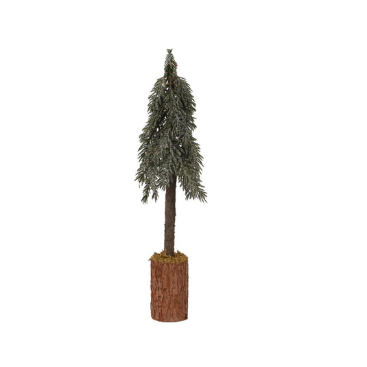 Decoris kunstkerstboom mini op stam ã˜13xh45cm