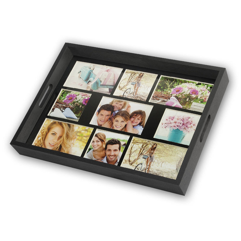 Load image into Gallery viewer, Zep foto dienblad black w002 voor 9 foto's
